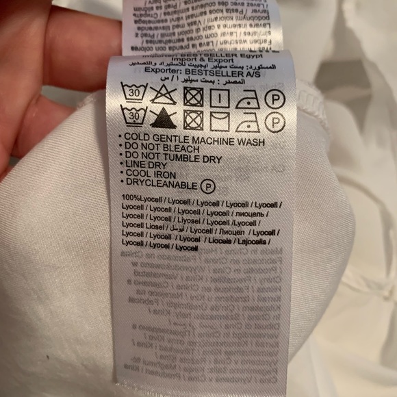 White Lace trimmed tank - Picture 3 of 3